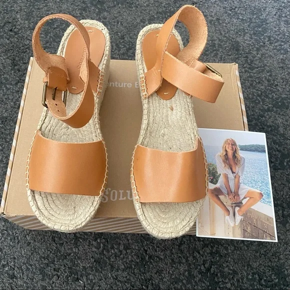 Anthropologie soludos minorca espadrilles sandals - Picture 6 of 11